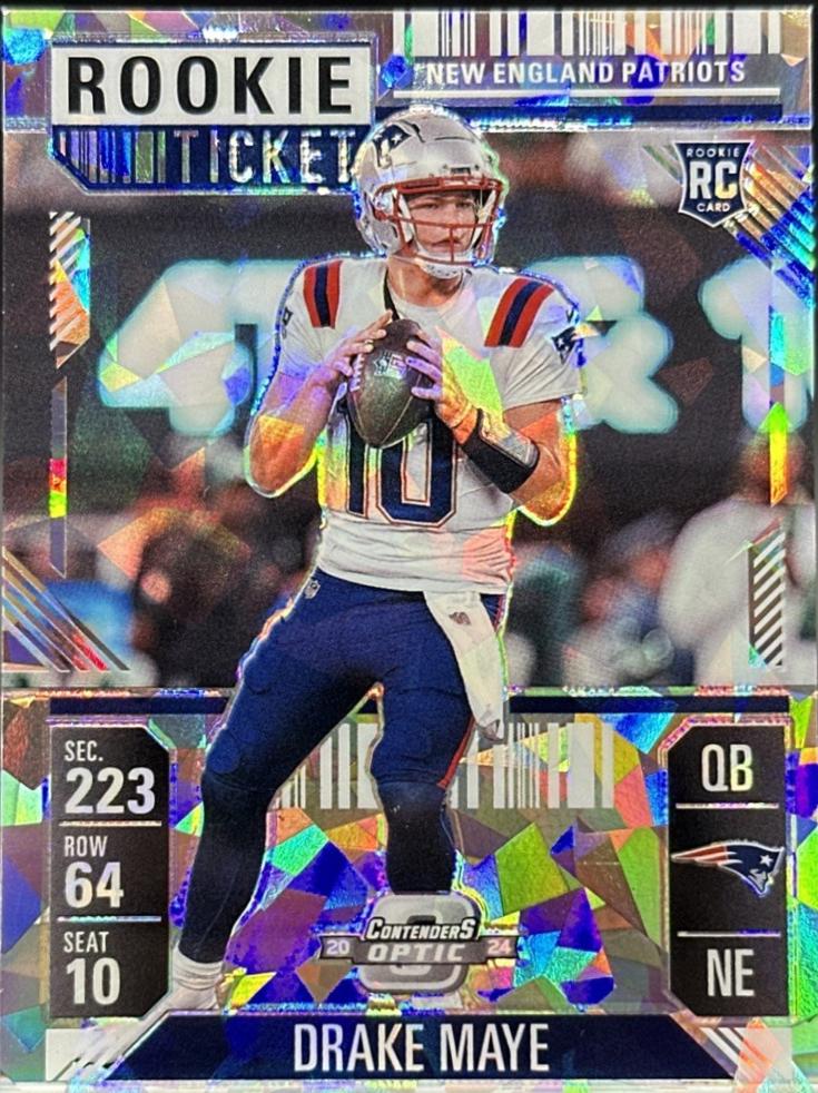 Drake Maye [Cracked Ice] #70
