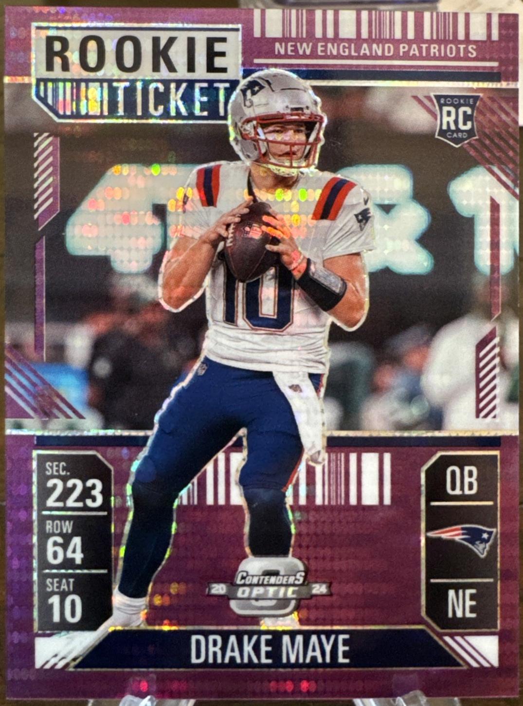 Drake Maye [Purple Pulsar] #70