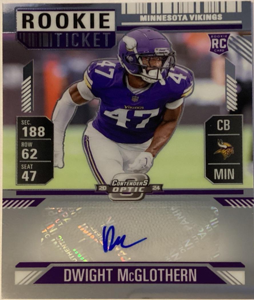 Dwight McGlothern [Rookie Ticket Autograph Silver] #170