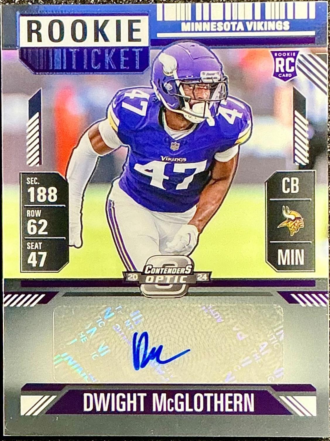 Dwight McGlothern [Rookie Ticket Autograph] #170