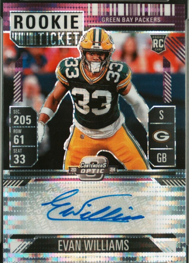 Evan Williams [Rookie Ticket Autograph Purple] #194