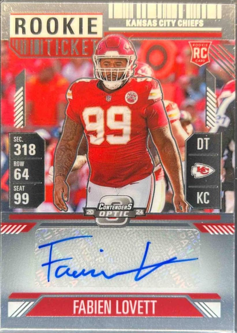 Fabien Lovett [Rookie Ticket Autograph] #195