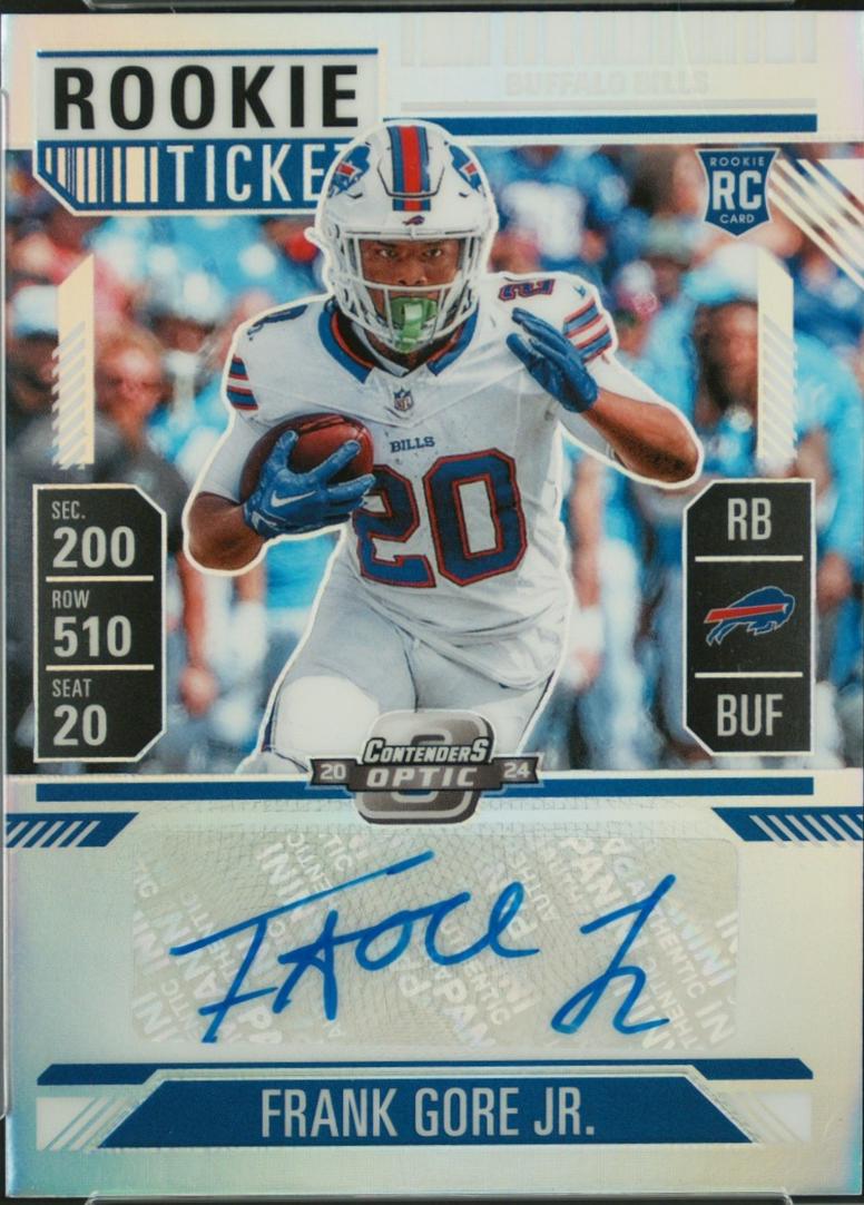 Frank Gore Jr. [Rookie Ticket Autograph Silver] #154