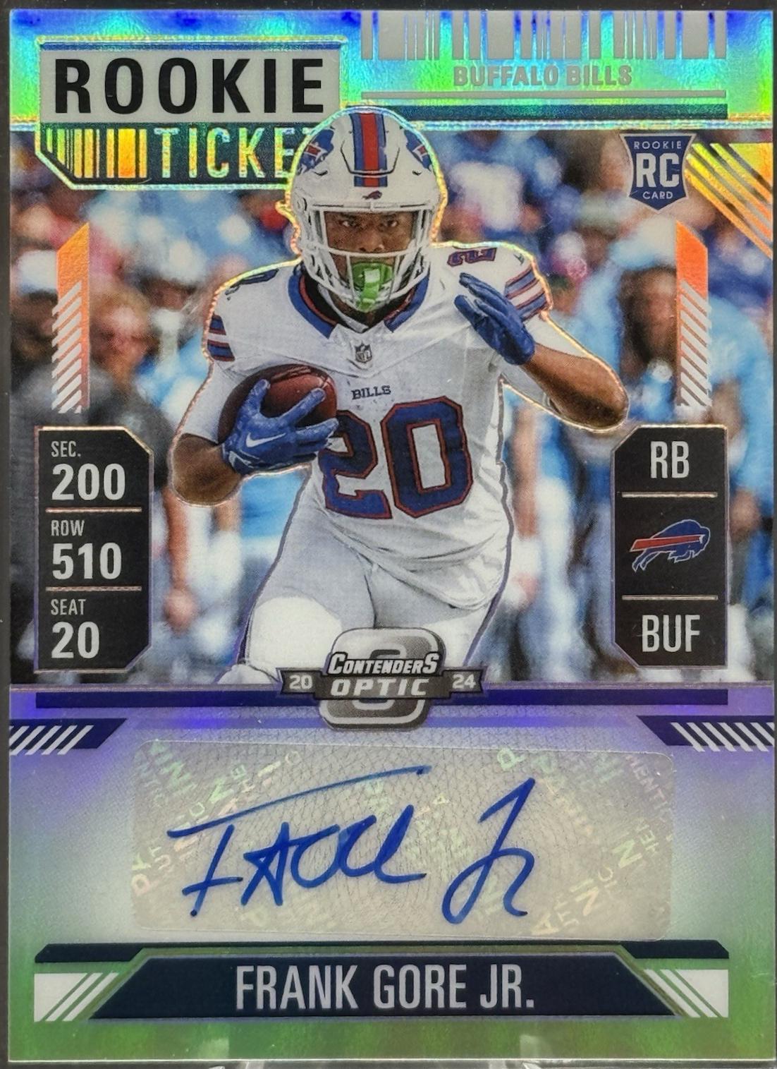 Frank Gore Jr. [Rookie Ticket Autograph] #154