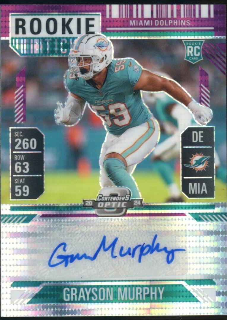 Grayson Murphy [Rookie Ticket Autograph Purple] #198