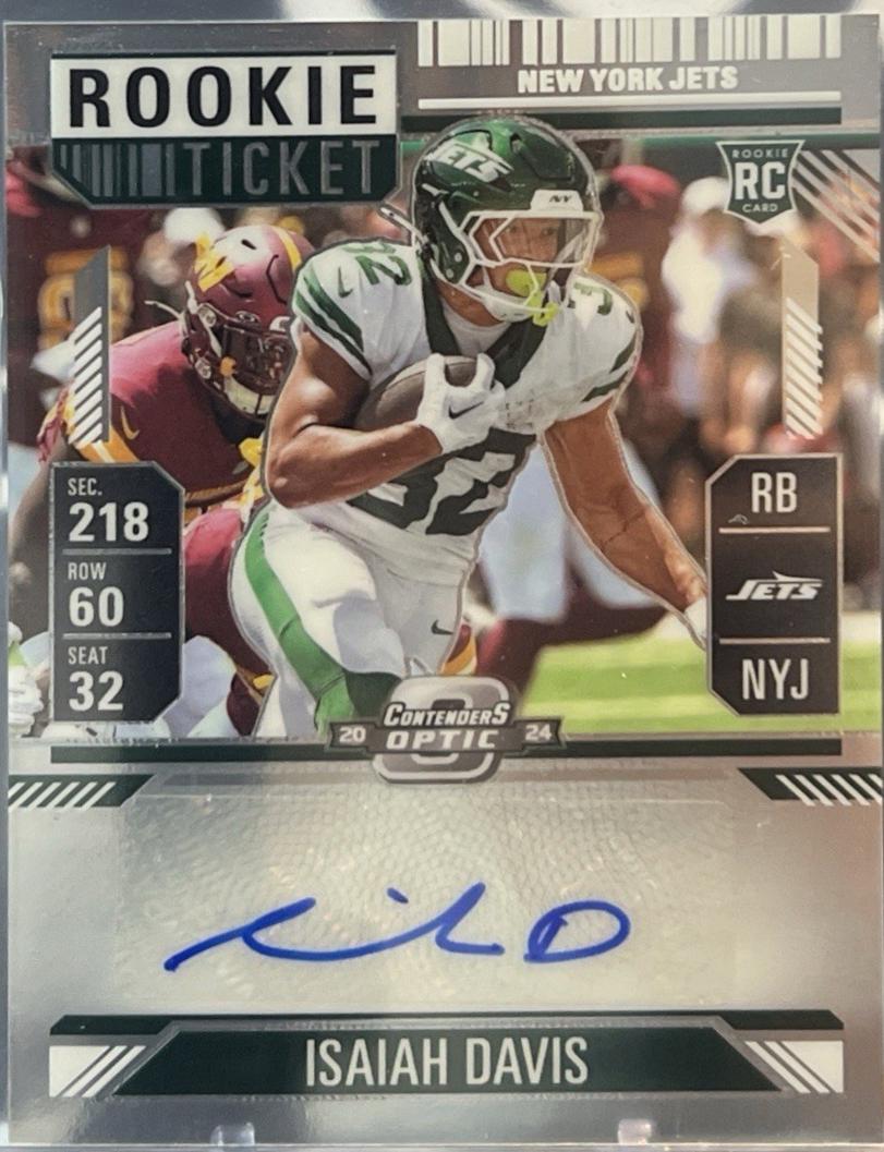 Isaiah Davis [Rookie Ticket Autograph] #163