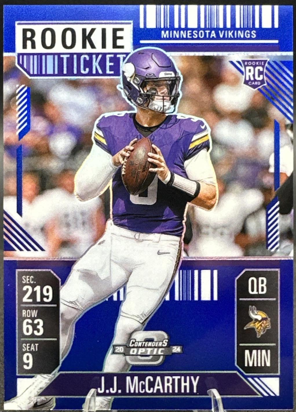 J.J. McCarthy [Blue] #71