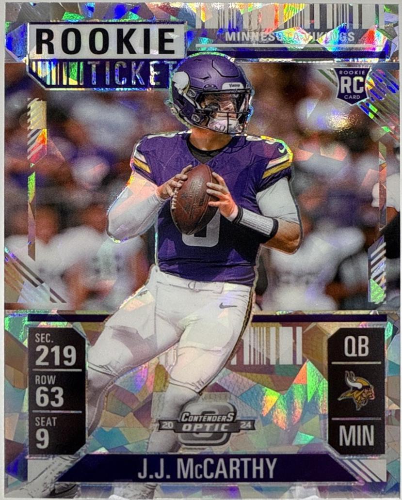 J.J. McCarthy [Cracked Ice] #71