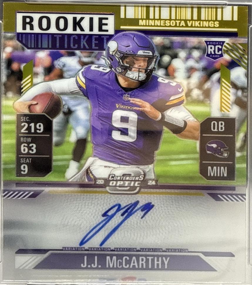 J.J. McCarthy [Gold] #101