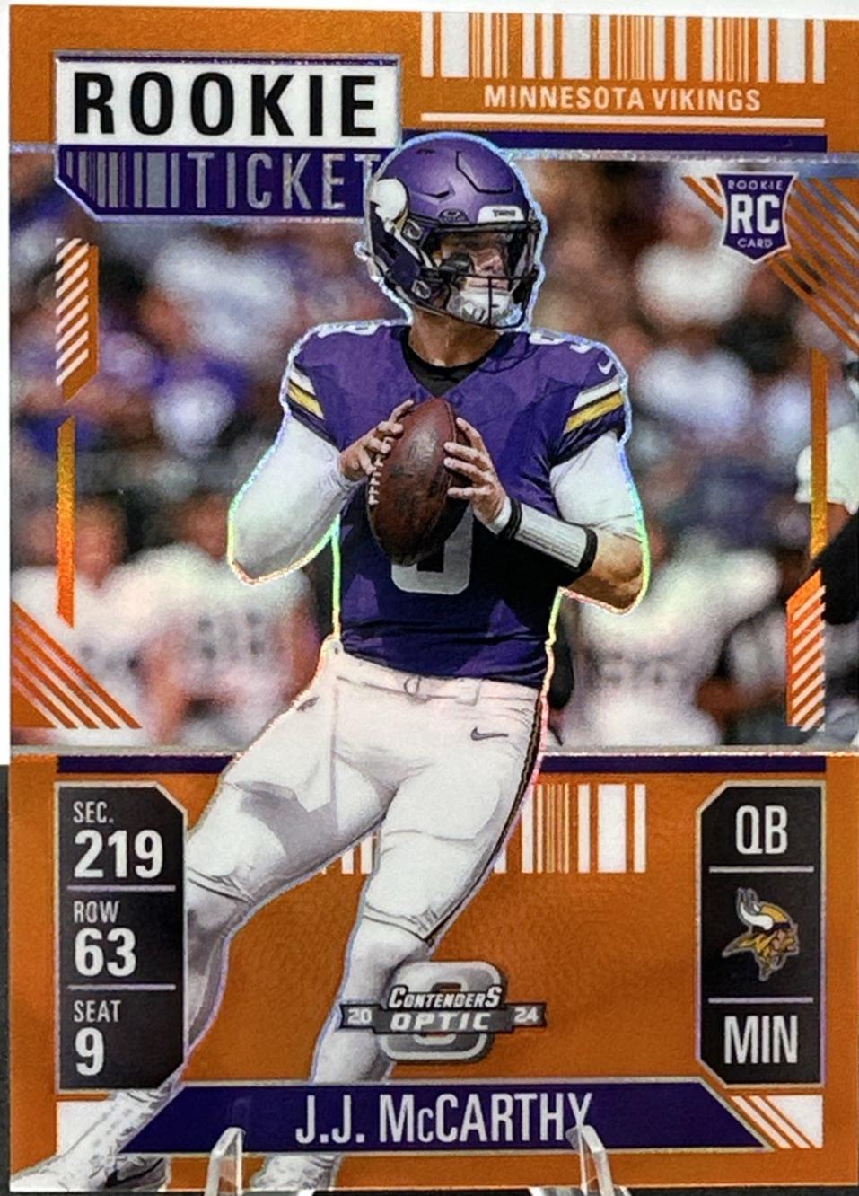 J.J. McCarthy [Orange] #71