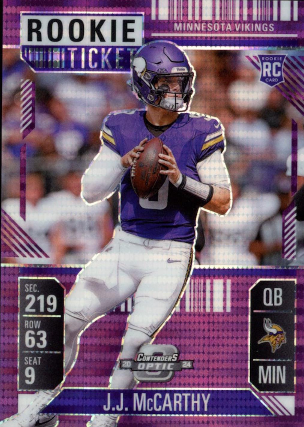 J.J. McCarthy [Purple Pulsar] #71