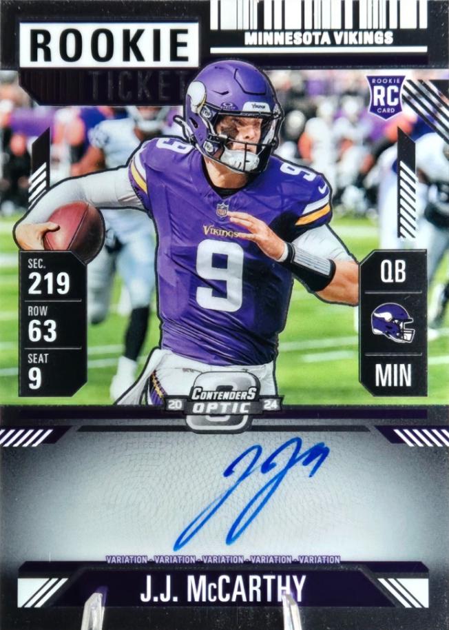 J.J. McCarthy [RPS Auto Variation] #101