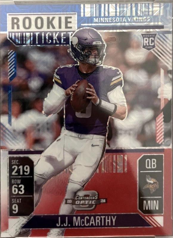 J.J. McCarthy [Red White Blue] #71