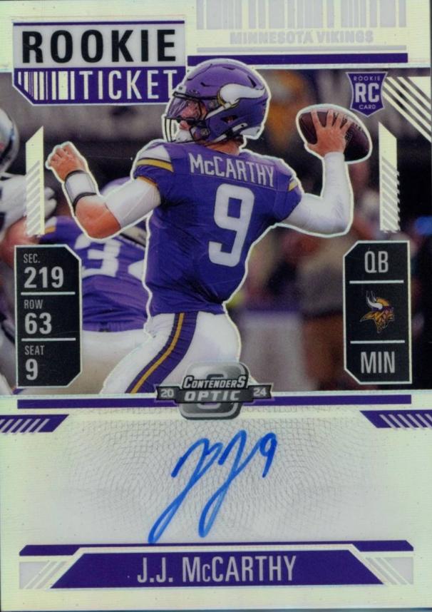 J.J. McCarthy [Silver Autograph] #101