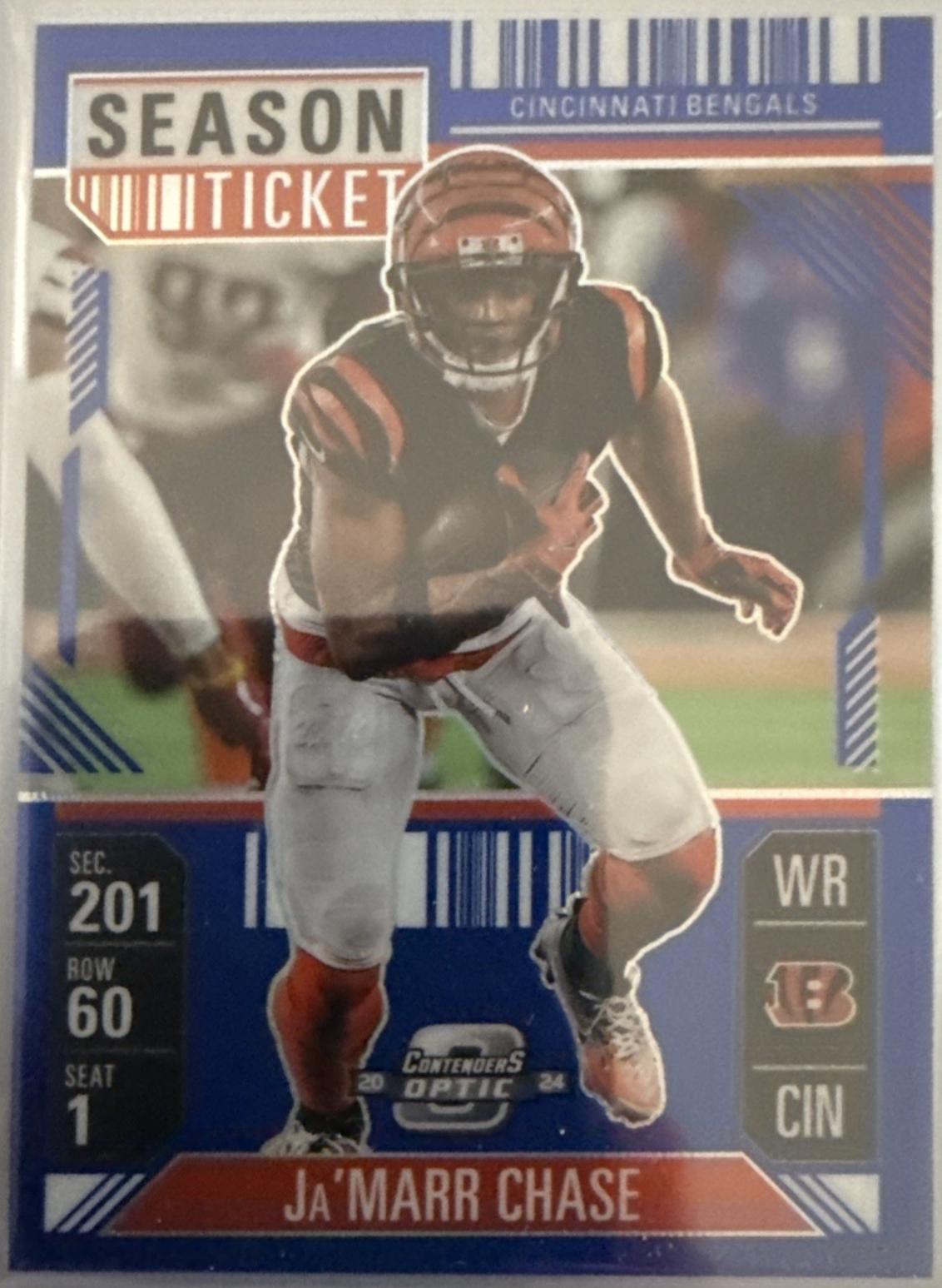 Ja'Marr Chase [Blue] #11