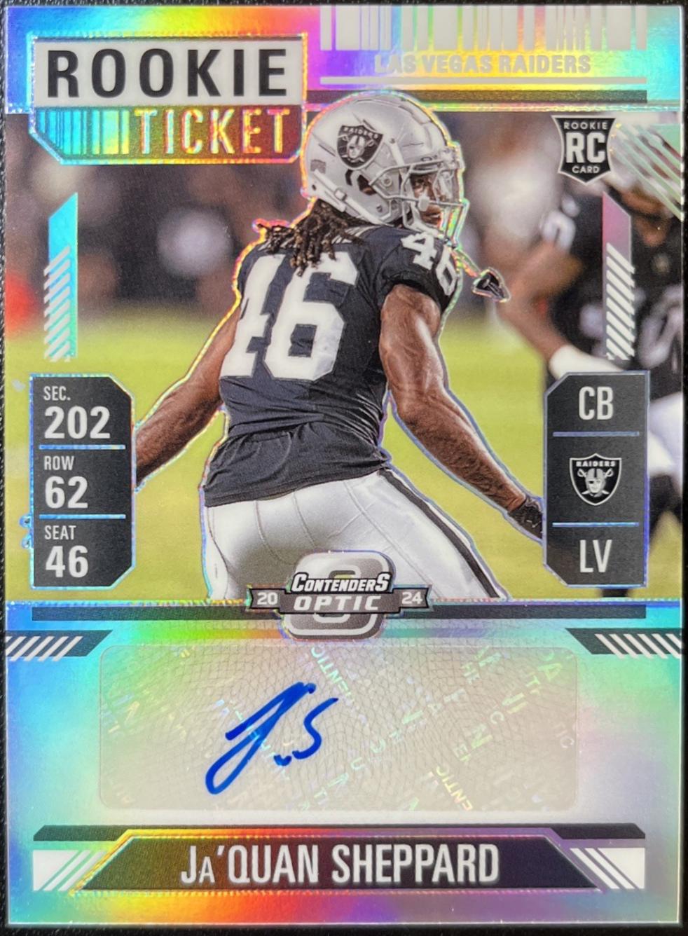 Ja'Quan Sheppard [Rookie Ticket Autograph Silver] #203