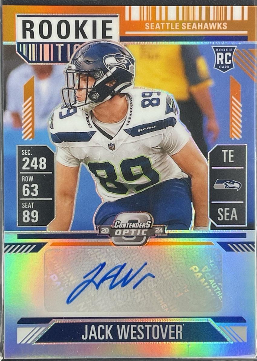 Jack Westover [Orange Rookie Ticket Autograph Silver] #172
