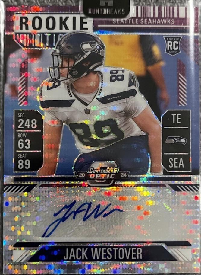 Jack Westover [Rookie Ticket Autograph Purple] #172