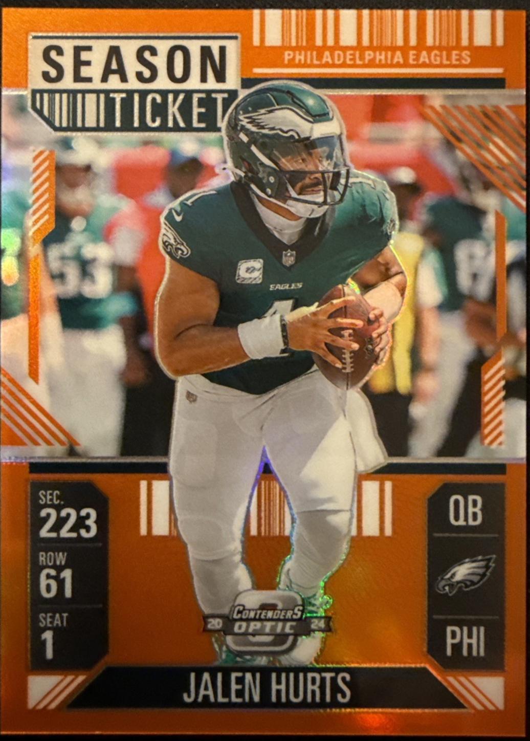 Jalen Hurts [Orange] #44