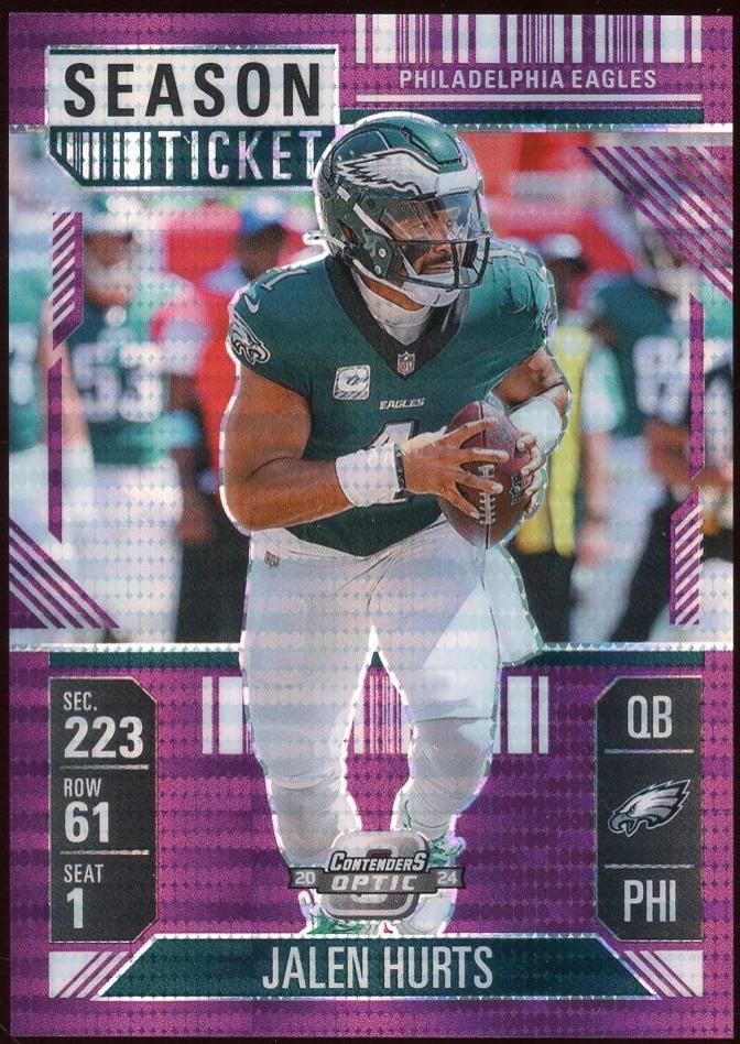 Jalen Hurts [Purple Pulsar] #44