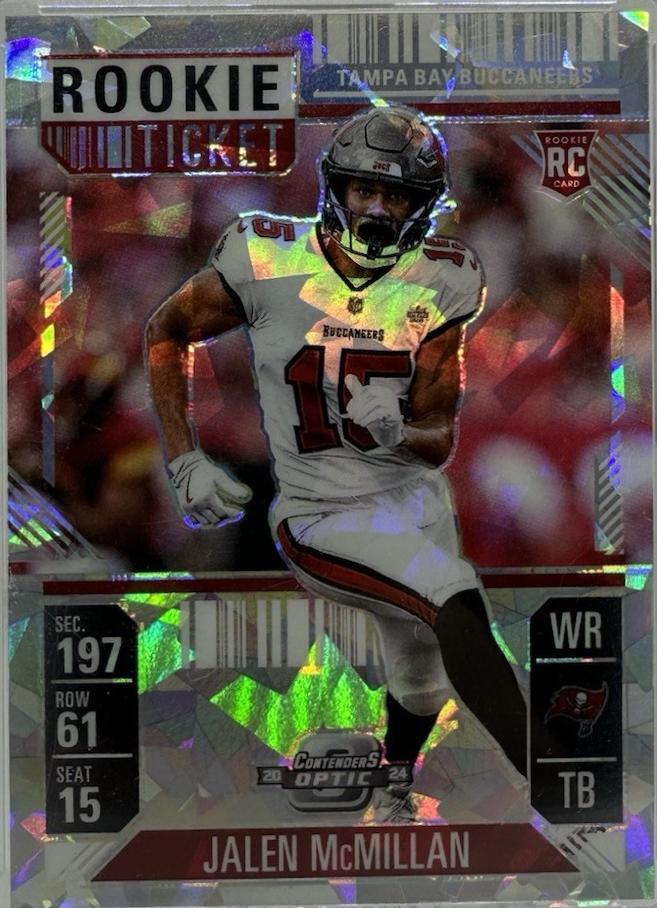 Jalen McMillan [Cracked Ice] #72