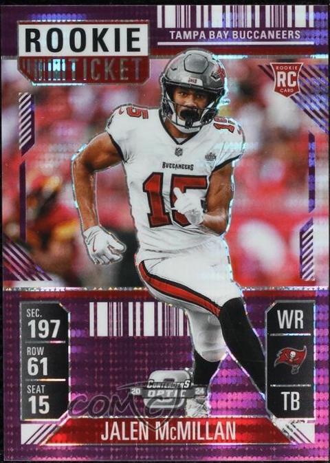 Jalen McMillan [Purple Pulsar] #72
