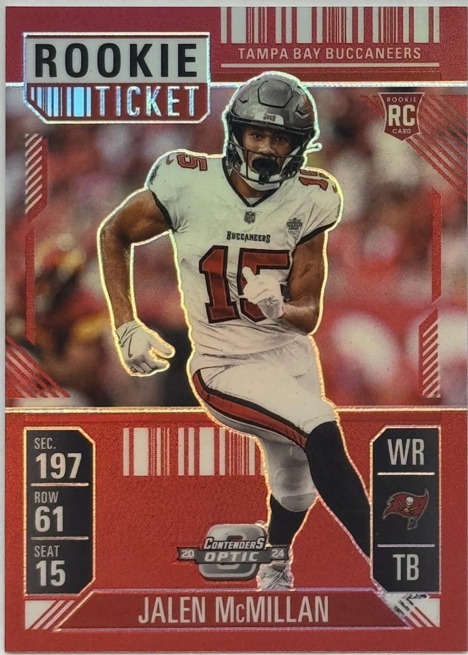 Jalen McMillan [Red] #72