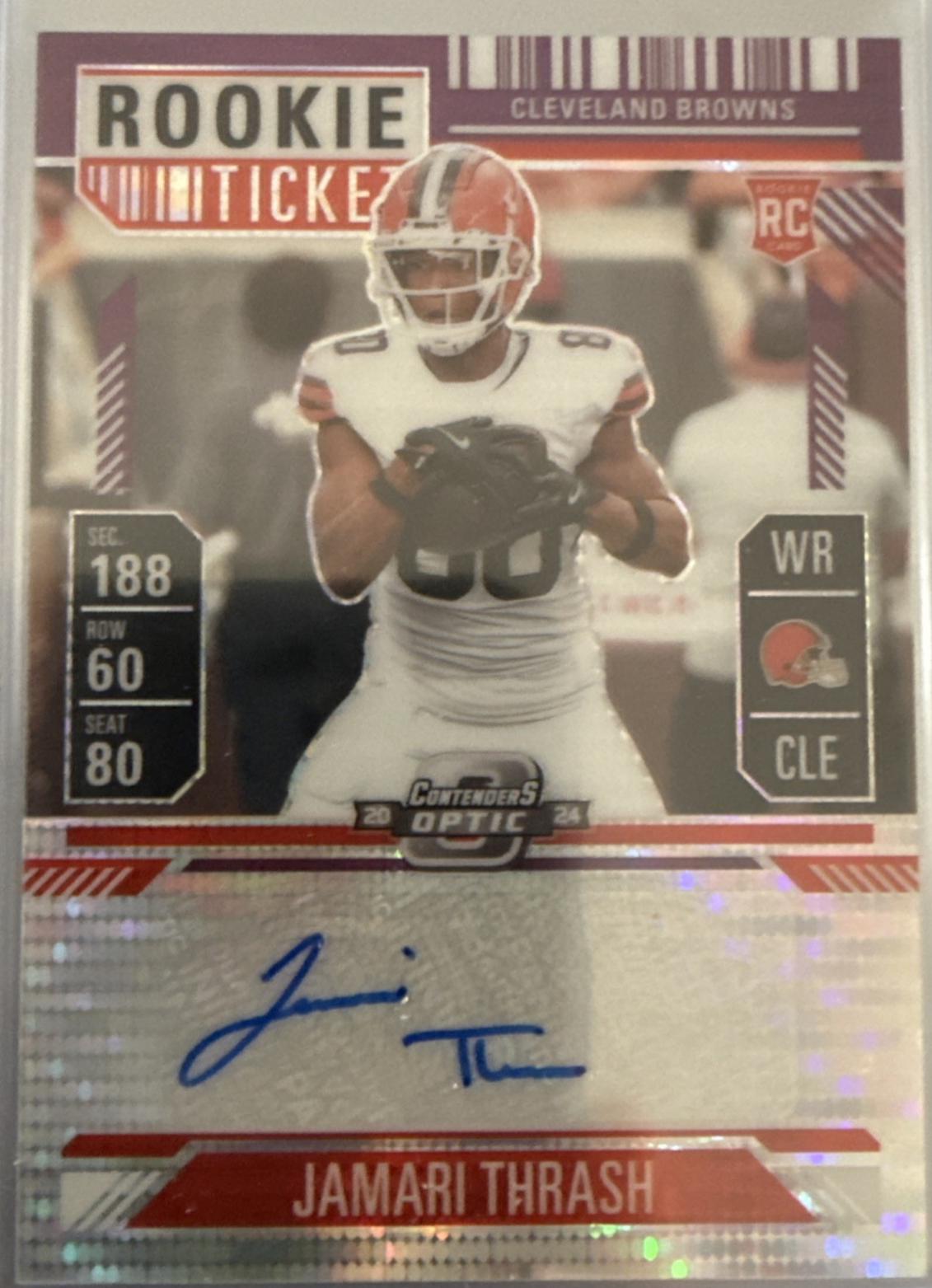 Jamari Thrash [Rookie Ticket Autograph Purple] #149