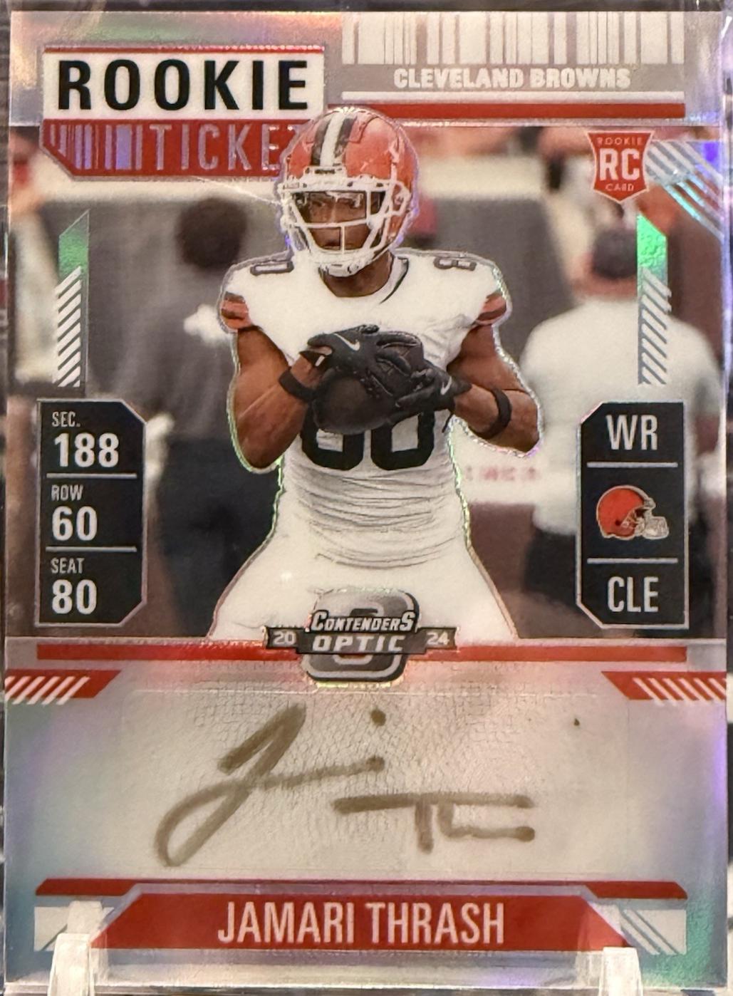 Jamari Thrash [Rookie Ticket Autograph Silver] #149