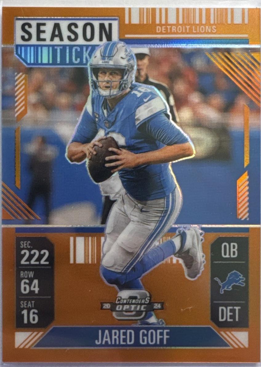 Jared Goff [Orange] #18