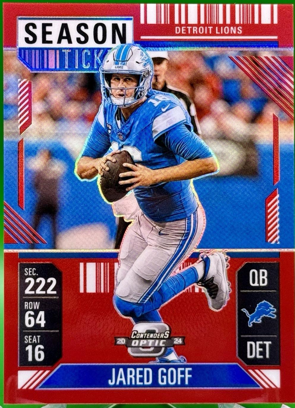 Jared Goff [Red] #18