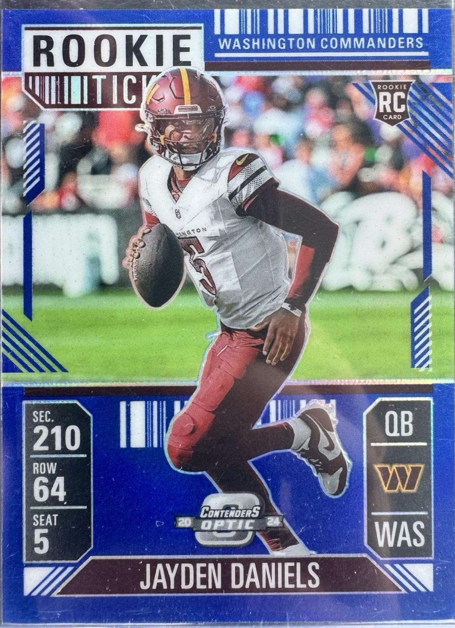 Jayden Daniels [Blue] #75