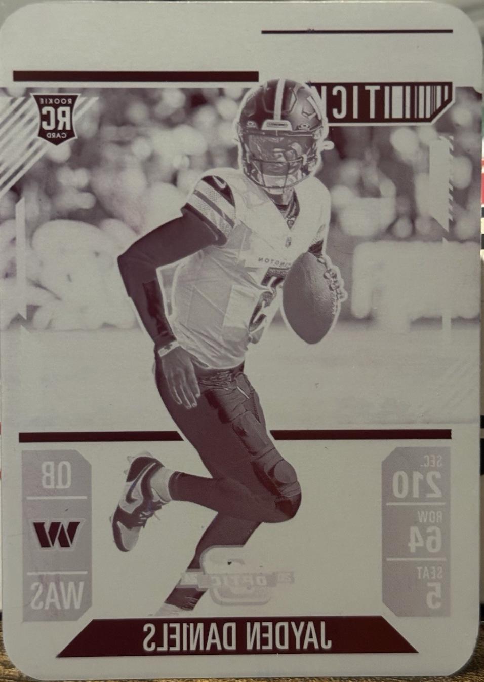 Jayden Daniels [Printing Plate] #75