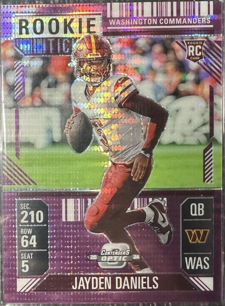 Jayden Daniels [Purple Pulsar] #75