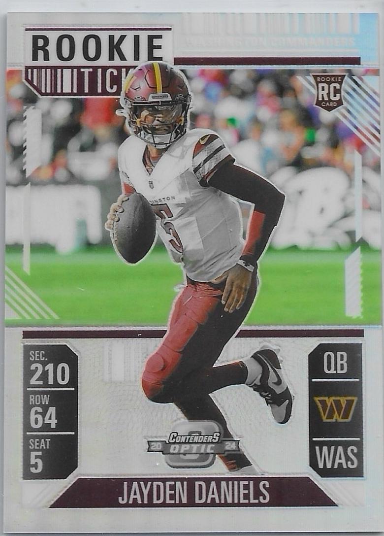 Jayden Daniels [Silver] #75