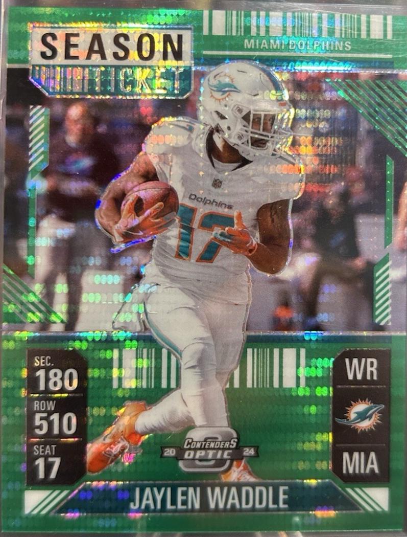 Jaylen Waddle [Green Pulsar] #35