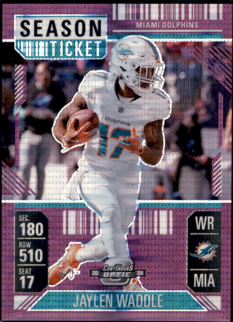 Jaylen Waddle [Purple Pulsar] #35