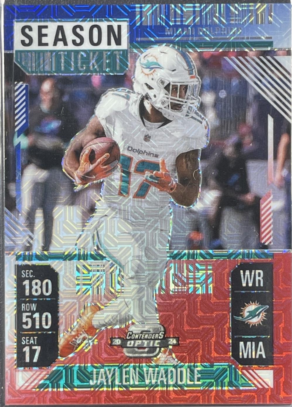 Jaylen Waddle [Red White Blue] #35