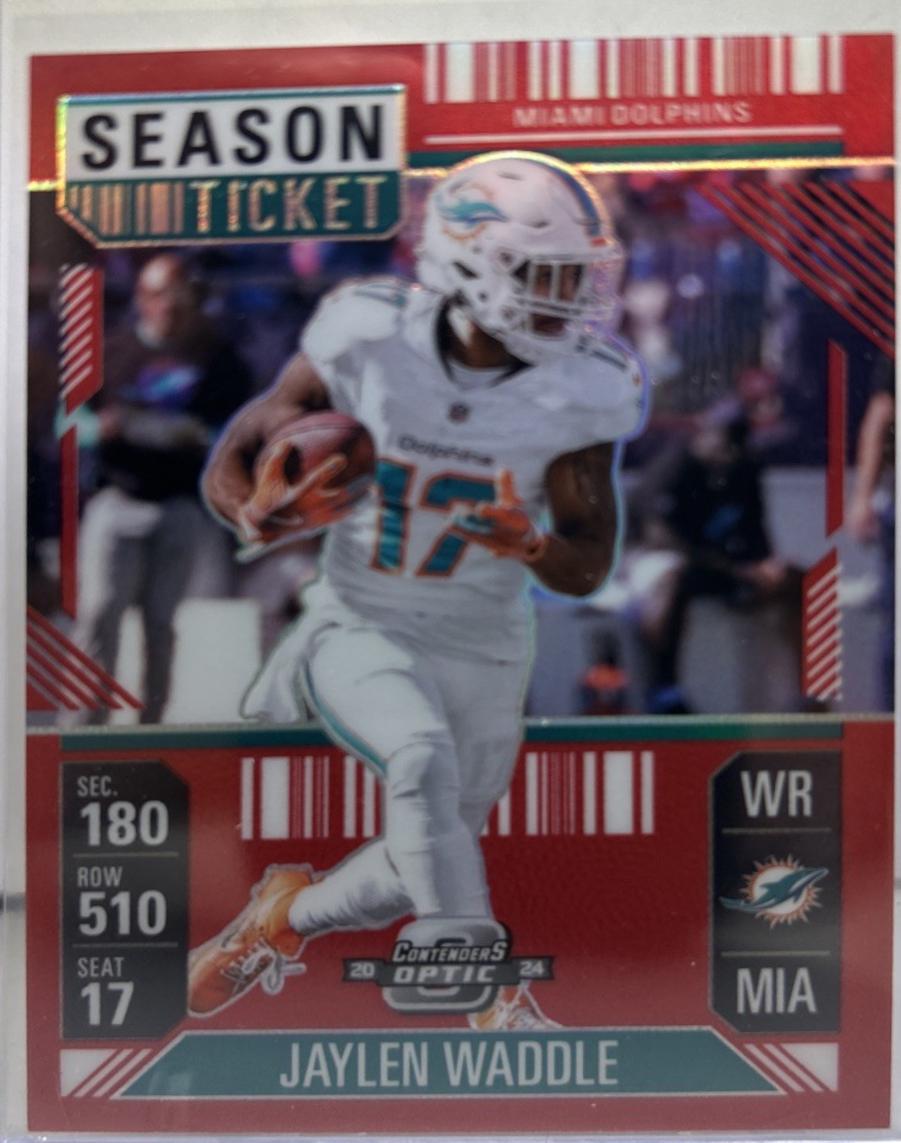 Jaylen Waddle [Red] #35
