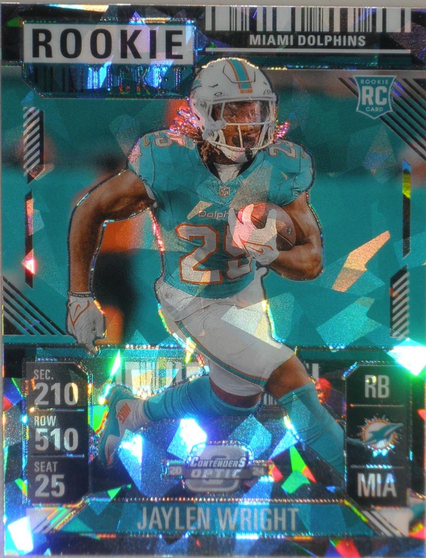 Jaylen Wright [Cracked Ice] #76