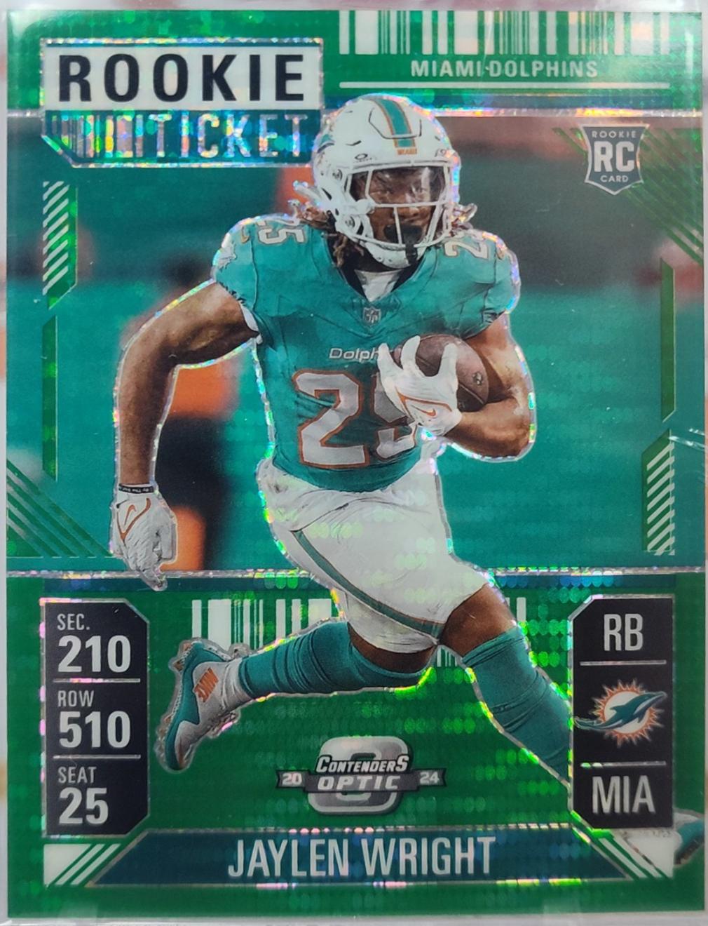 Jaylen Wright [Green Pulsar] #76