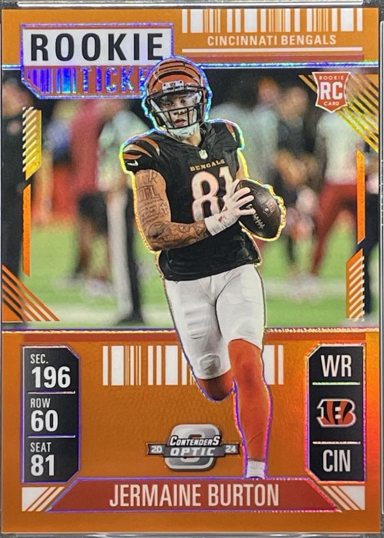 Jermaine Burton [Orange] #77