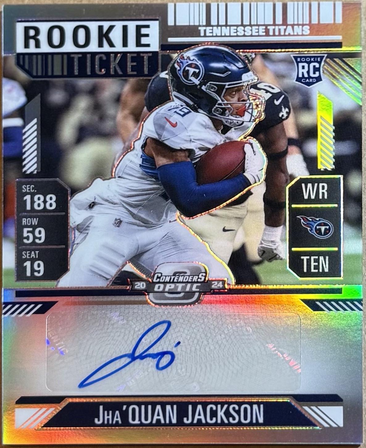 Jha'Quan Jackson [Rookie Ticket Autograph Silver] #173