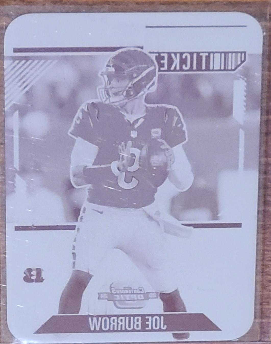 Joe Burrow [Printing Plate] #10