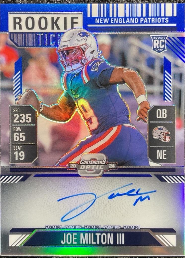 Joe Milton III [Blue Autograph] #106