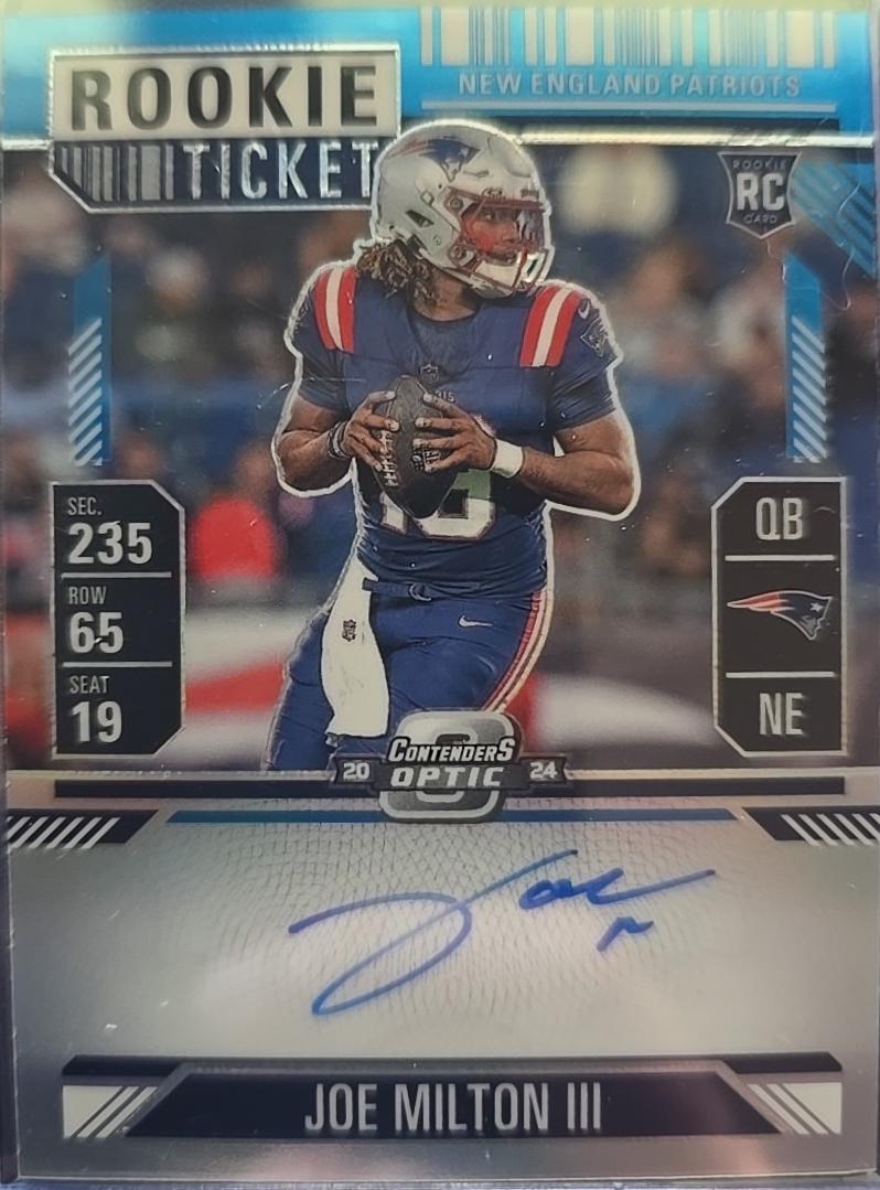 Joe Milton III [Blue] #106