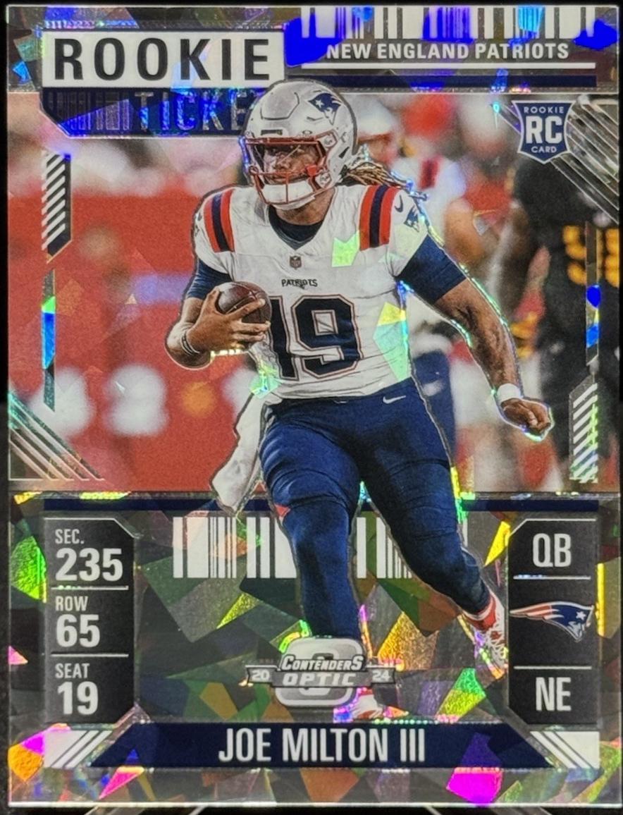 Joe Milton III [Cracked Ice] #78