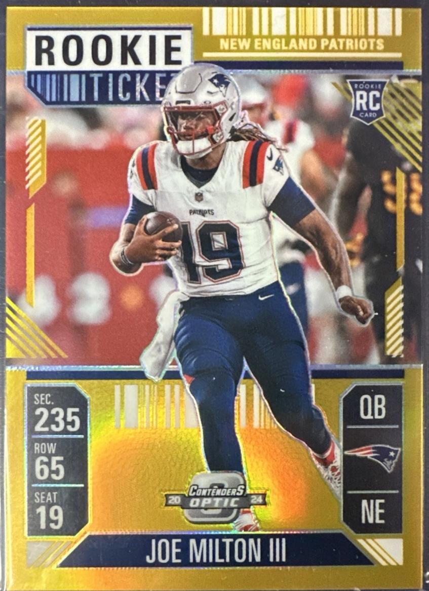 Joe Milton III [Gold] #78