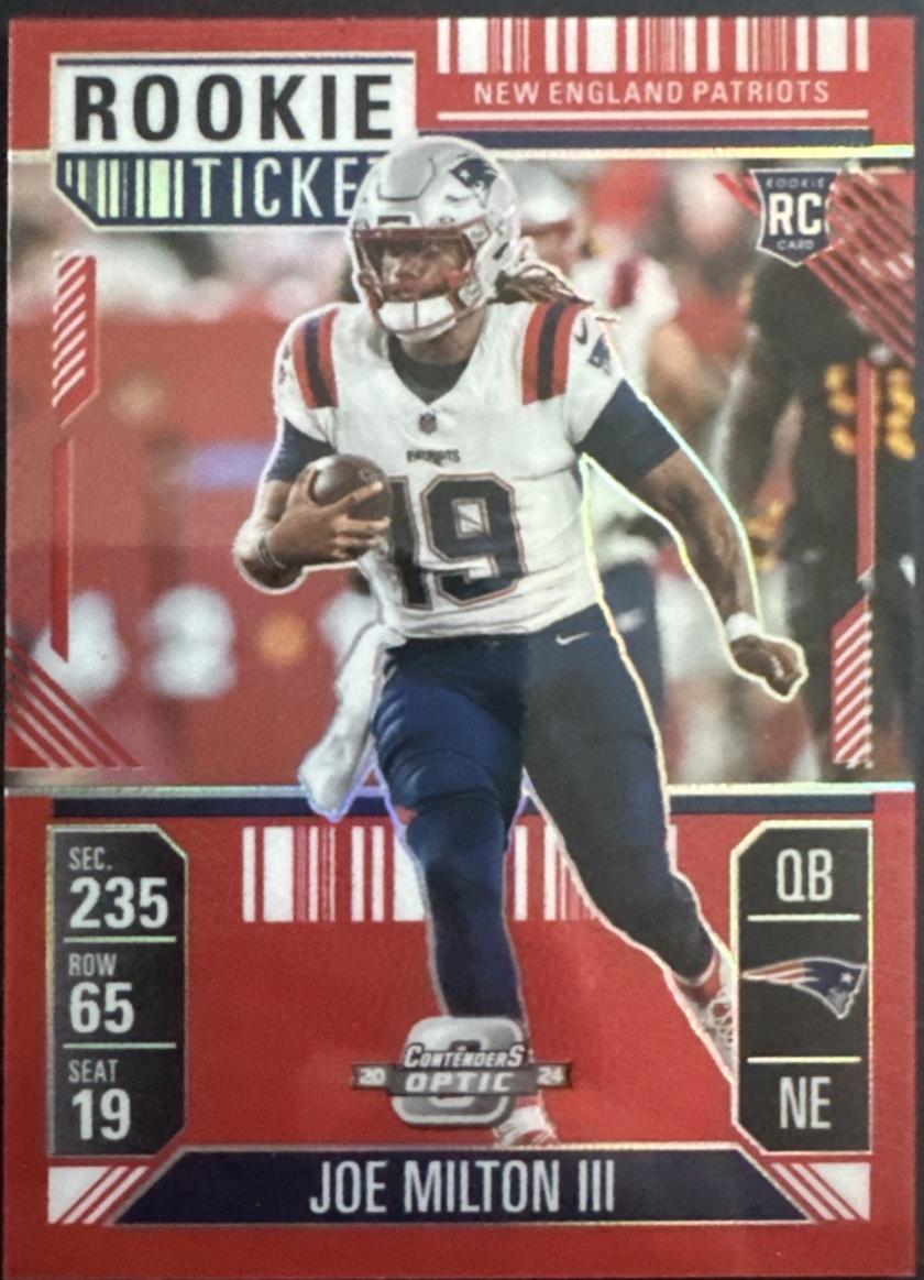 Joe Milton III [Red] #78