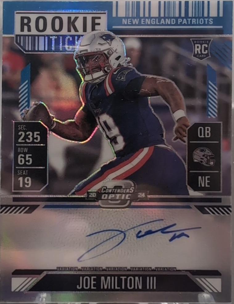 Joe Milton III [Teal Autograph] #106